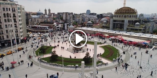İşte Taksim Camii inşaatında son durum