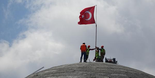 İşte Taksim Camii'nde son durum!
