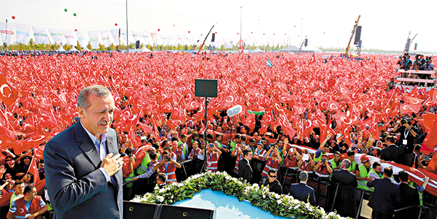 İşte tek millet ruhu