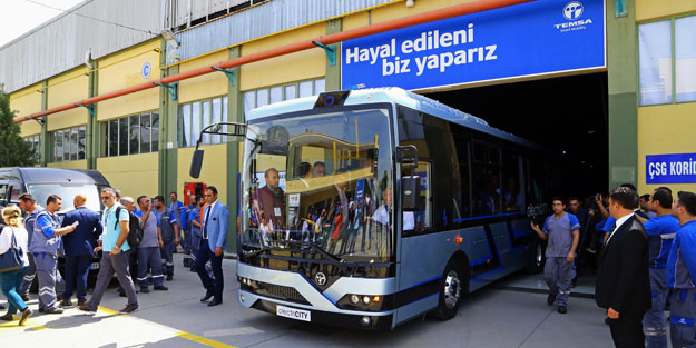 İşte TEMSA'nın yeni elektrikli otobüsü!