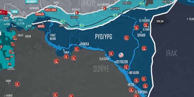 İşte terör örgütü YPG'nin Suriye'deki petrol kuyuları!