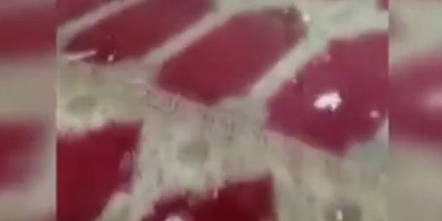 İşte terörist İsrail güçlerinin Mescid-i Aksa'ya verdiği hasar!