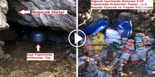 İşte terör yuvalarında ele geçirilen mühimmatlar!