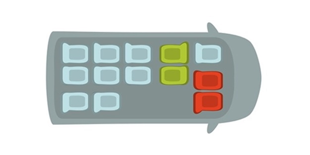 İşte toplu taşıma araçlarının en güvenli bölgeleri