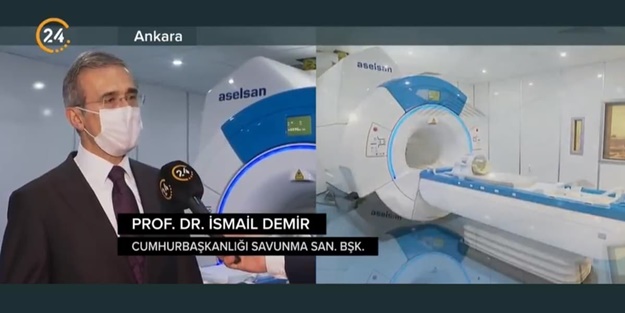 İşte Türkiye'nin ilk yerli ve milli MR Cihazı