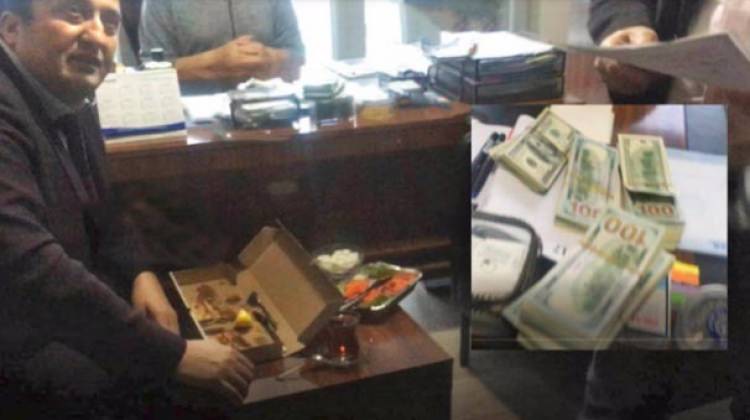 İşte Türkiye'nin konuştuğu ismin rüşvet görüntüleri