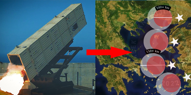 İşte Türkiye'nin yerli S-400'ü! Etki alanı haritası ortaya çıktı...ABD ve Yunanistan'ın uykuları kaçacak