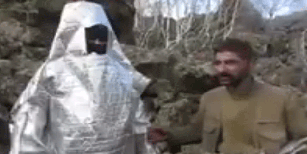 İşte uzaylı PKK'lı!