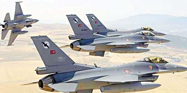 İste vurulan PKK kampları