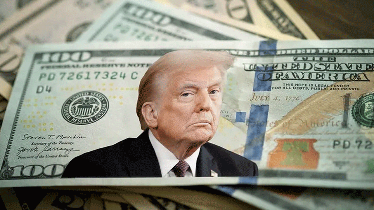 İşte yeni dolar! Trump'ın fotoğrafı basıldı