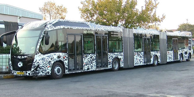 İşte yeni metrobüsler!