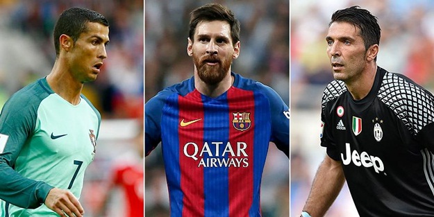 İşte yılın futbolcusu adaylarında ilk üç!