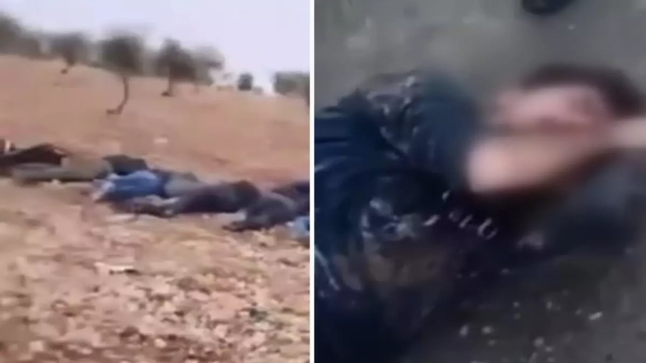 İşte YPG’li teröristlerin gerçek yüzü! Öldürdükleri sivillere yaptıkları kan dondurdu