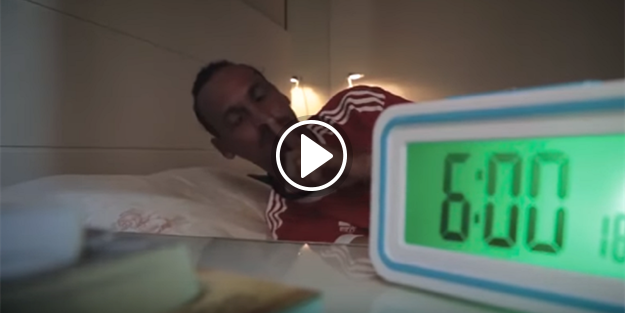 İşte Zlatan Ibrahimovic'in bir günü!