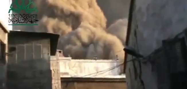 İşte İslami Cephe'nin Esed'e vurduğu darbenin görüntüleri