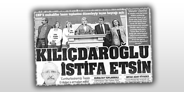 İstifa etmez, iktifa eder