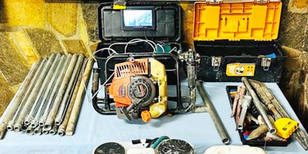 ‘İstihbarat elemanıyız’ dediler kaçak kazıya yeltendiler