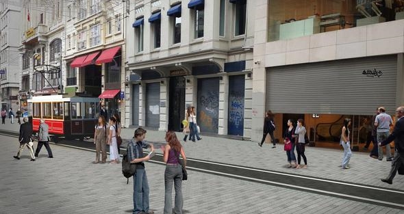 İstiklal Caddesi böyle olacak! Fotoğrafları yayınlandı