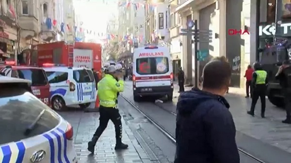 İstiklal Caddesi patlama nerede niye yaşandı? İstiklal Caddesi ölen yaralanan var mı?