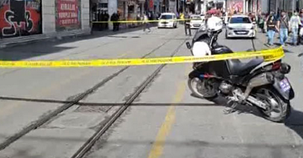 İstiklal Caddesi'nde hareketli dakikalar