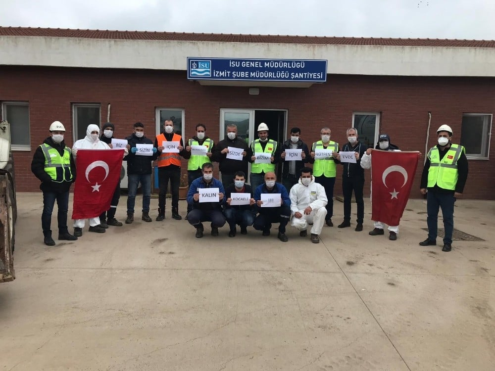 İSU ekipleri 7 gün 24 saat sahada 