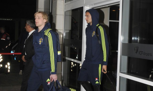 İsveç Milli Takımı Antalya’ya geldi