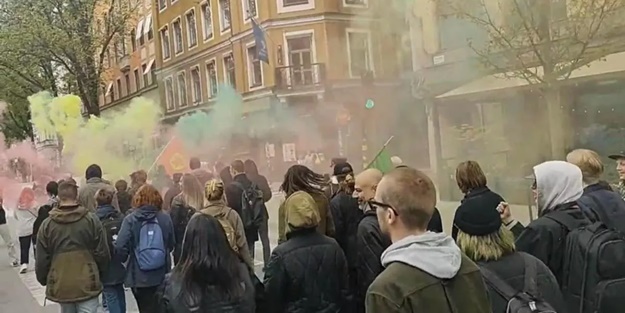 İsveç'te bir skandal daha! PKK eylemine göz yumdular