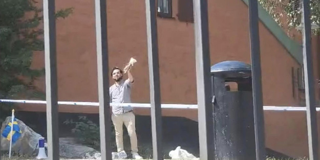 İsveç'te Kur'an-ı Kerim yakan alçaktan ortalığı kızıştıracak açıklama