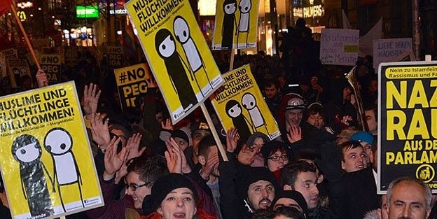 İsveç'te PEGIDA protestosu