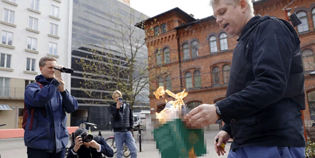 İsveç'te skandalların arkası kesilmiyor! İslam düşmanı siyasetçi Rasmus Paludan Kur'an-ı Kerim yakmak için talepte bulundu