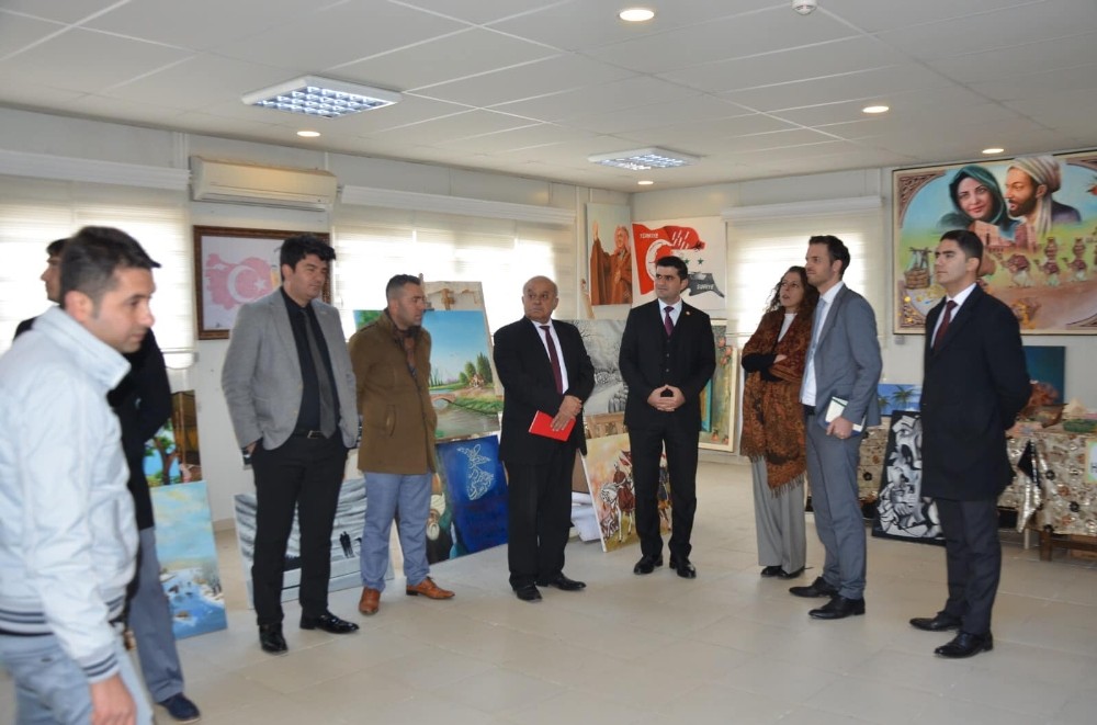 İsviçre Büyükelçiliğinden Elbeyli’deki mülteci kampına ziyaret 