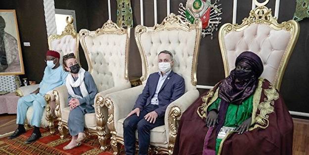 İsviçre Cumhurbaşkanı'na Osmanlı şoku! Bakakaldı