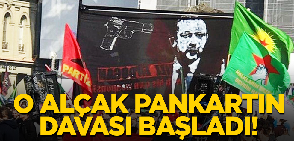 İsviçre’de açılan o alçak pankartın davası başladı!