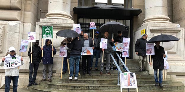 İsviçre'de Kaşıkçı cinayeti 'Katil Selman' sloganlarıyla protesto edildi