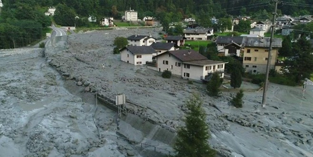 İsviçre'de sel: 1 ölü, 2 kayıp