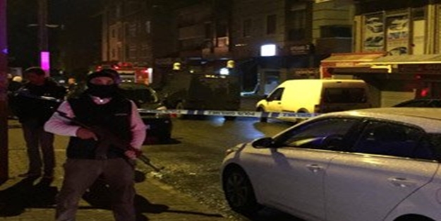 İşyerine molotoflu saldırı: 1 yaralı