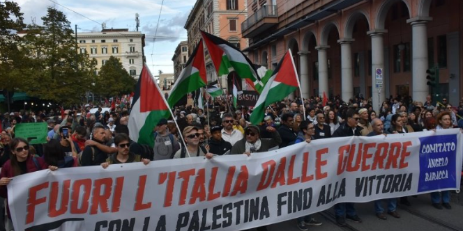 İtalya da ayaklandı! Gazze’yi kurtarın Filistinli çocuklar İtalya'da anıldı.
