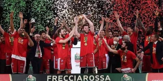 İtalya Kupası'nı Olimpia Milano kazandı