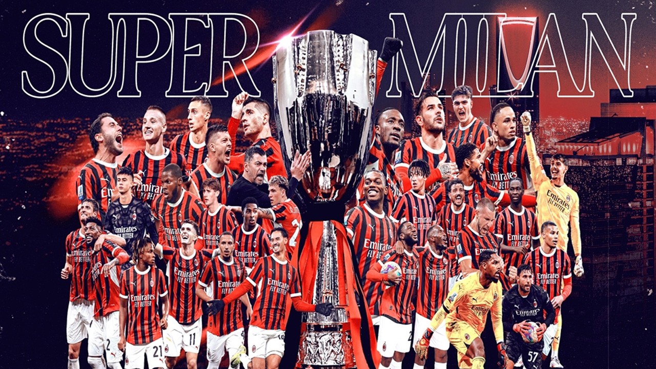 İtalya Süper Kupası'nın sahibi Milan oldu