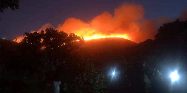 İtalya tekrar alevlere teslim oldu!