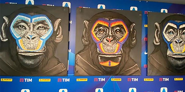 İtalya'da akıl almaz ırkçılık! Maymun görselleri ile hakaret ettiler