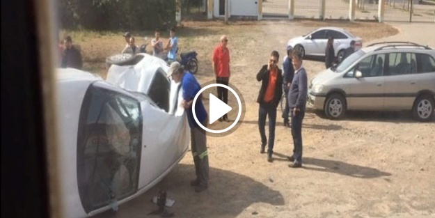 İtalya'da akılalmaz kaza!