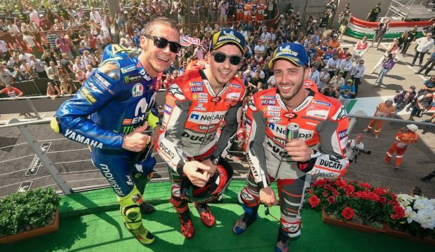 İtalya'da Lorenzo kazandı!