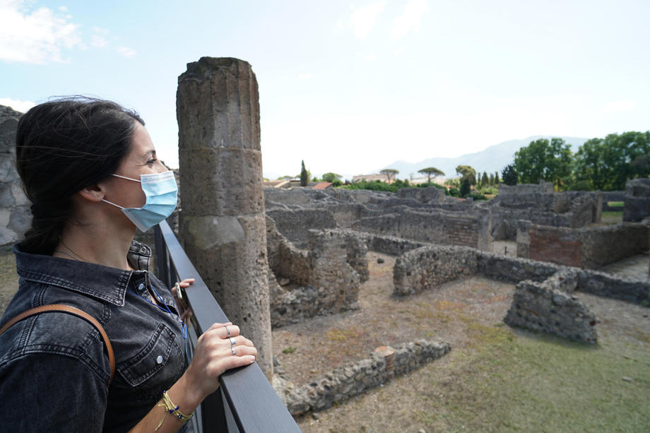 İtalya’da Pompeii Antik Kenti yeniden ziyaretçilere açıldı 