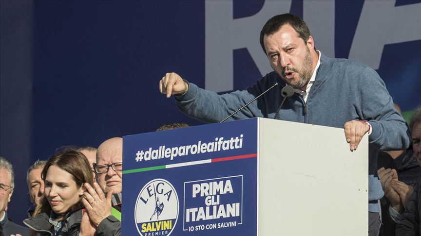 İtalya'da Salvini'nin dokunulmazlığı Senato Genel Kurulu'nda görüşülecek
