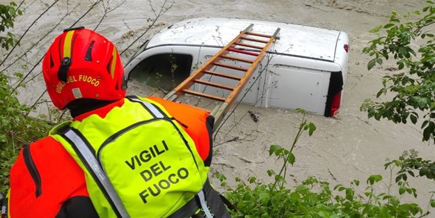 İtalya’da şiddetli yağış