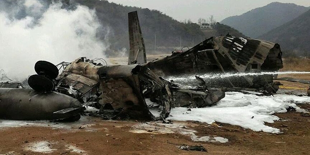 İtalyan askeri helikopteri düştü!