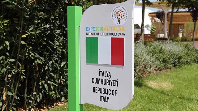 İtalyan Bahçesi Türkiye'ye armağan etti
