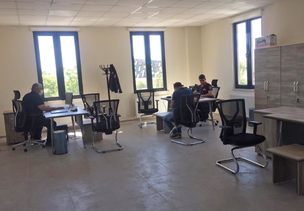 İtfaiye Dairesi’nin bazı birimler yeni merkeze taşındı 