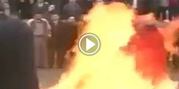 İtfaiyecinin başına öyle bir şey geldi ki!